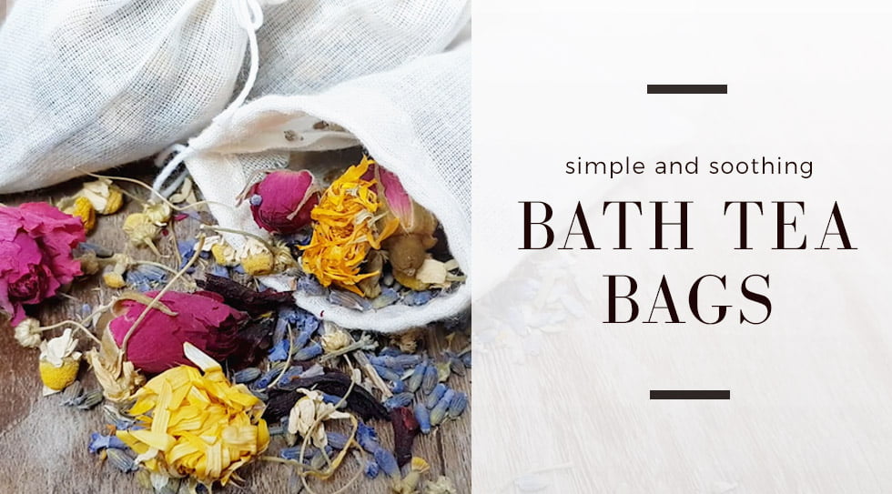 How To Make Relaxing Herbal Bath Tea