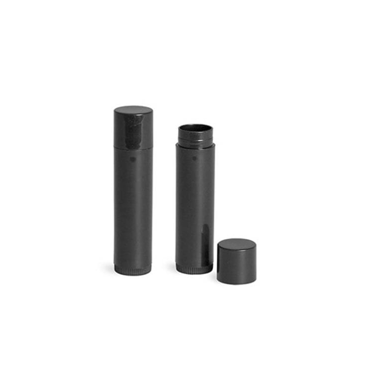 Lip Balm Tubes Black (10-pc set)