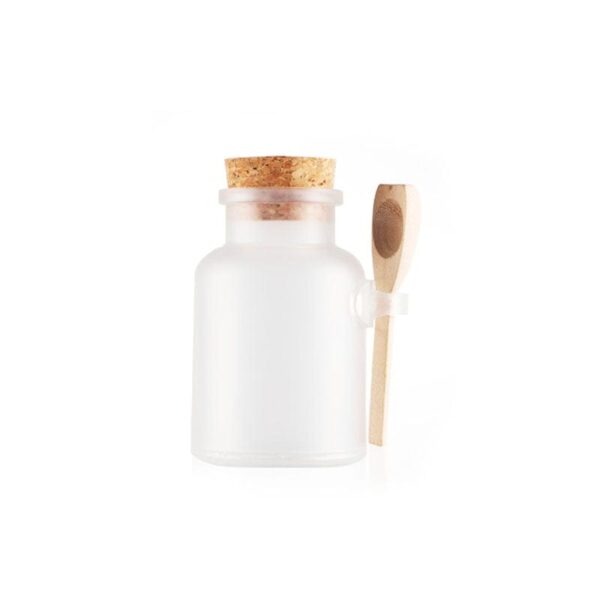 Bath Salts Bottle with Wooden Spoon