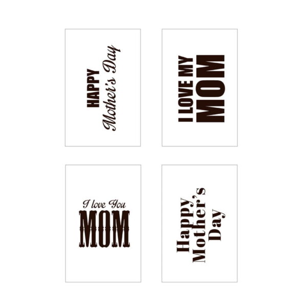 Mothers Day Label Tags
