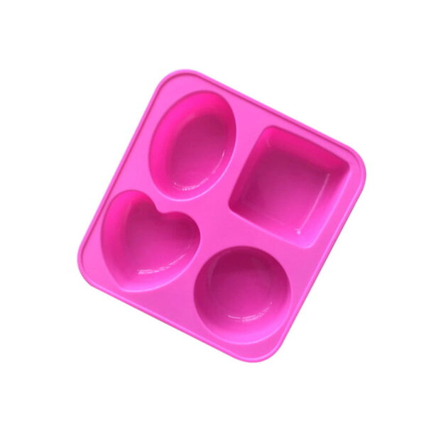 4 Cute Shapes Silicone Mold