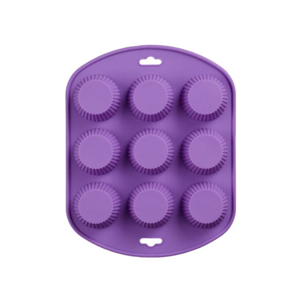 9 Cupcakes Silicone Mold