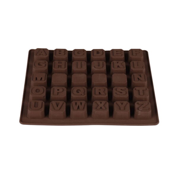Choco Alphabets Silicone Mold
