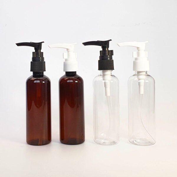 Plastic Lotion PET Pump Bottle 100ml
