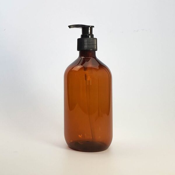 Plastic Lotion PET Pump Bottle 500ml