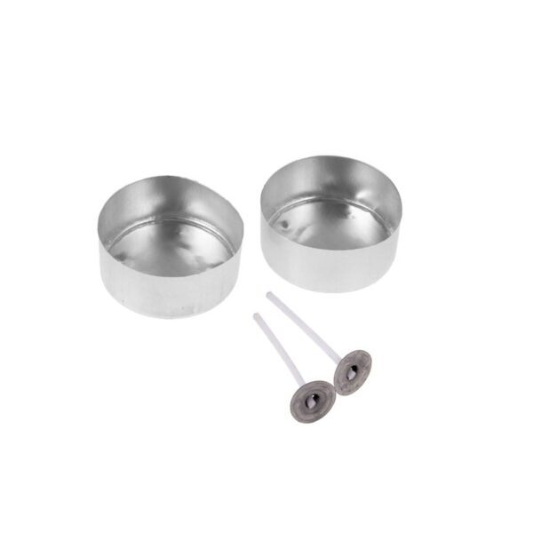 Tealight Candle Container With Wick