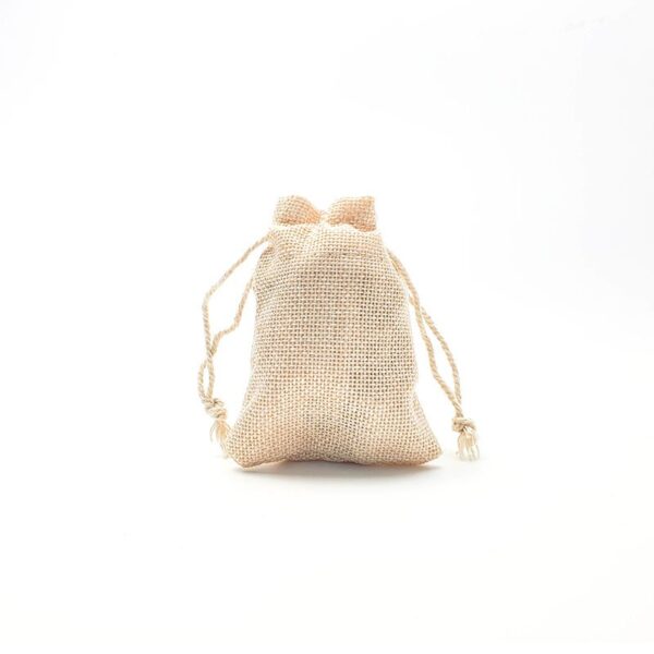 Natural Jute Pouch Bag (5-pc set)