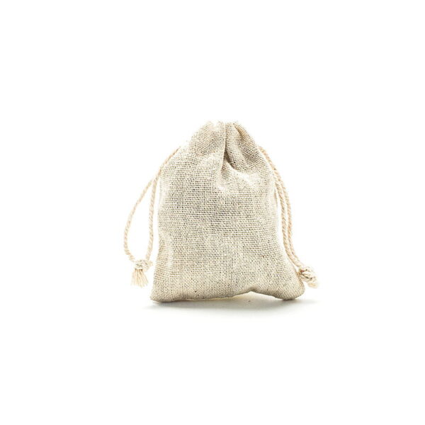 Natural Linen Pouch Bag (5-pc Set)