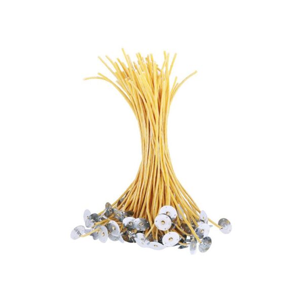 Yellow Beeswax Candle Wicks