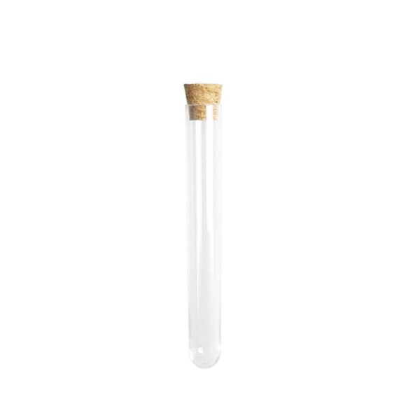 Glass Test Tube With Cork Stopper
