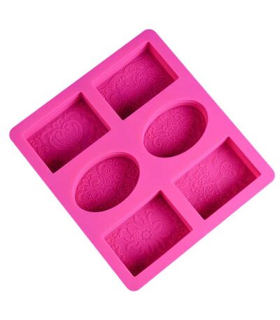 6 floral shape mold front