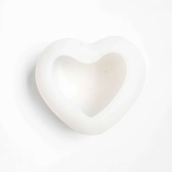 3D Single Big Heart Silicone Mold