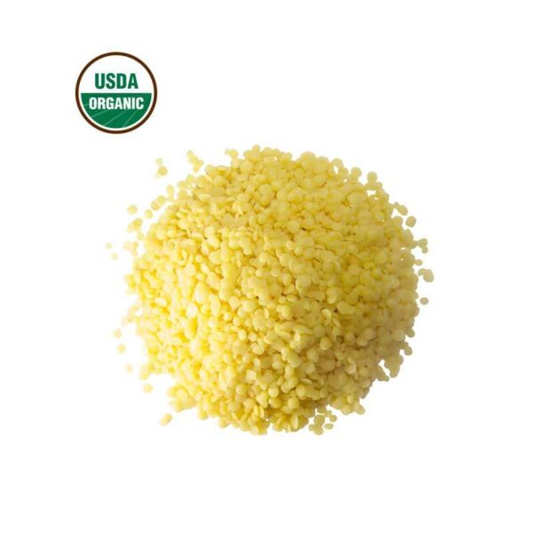 Yellow Beeswax Pellets - Organic