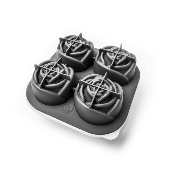 3D Roses With Base Silicone Mold