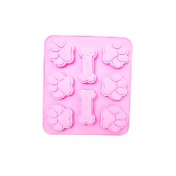 Dog Paw & Bone Silicone Mold