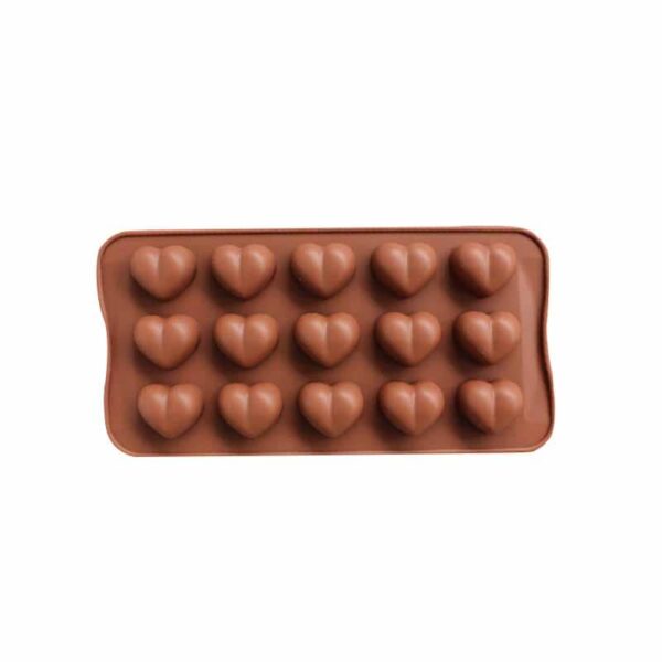15 Hearts Silicone Mold