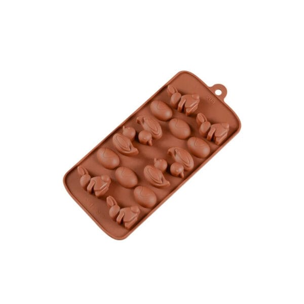 Bunny & Duck Eggs Silicone Mold
