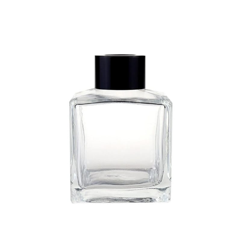 diffuser_bottle_100ml Square Glass Diffuser Bottle - Image 1